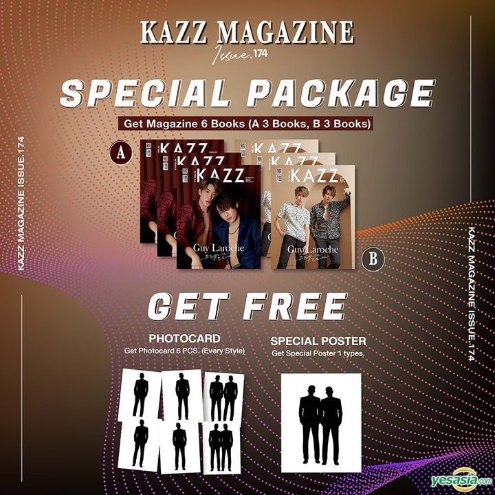 Yesasia Kazz Vol Boun Prem Special Package Celebrity Gifts