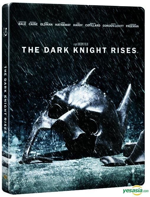 Yesasia The Dark Knight Rises Blu Ray Disc Steelbook Limited