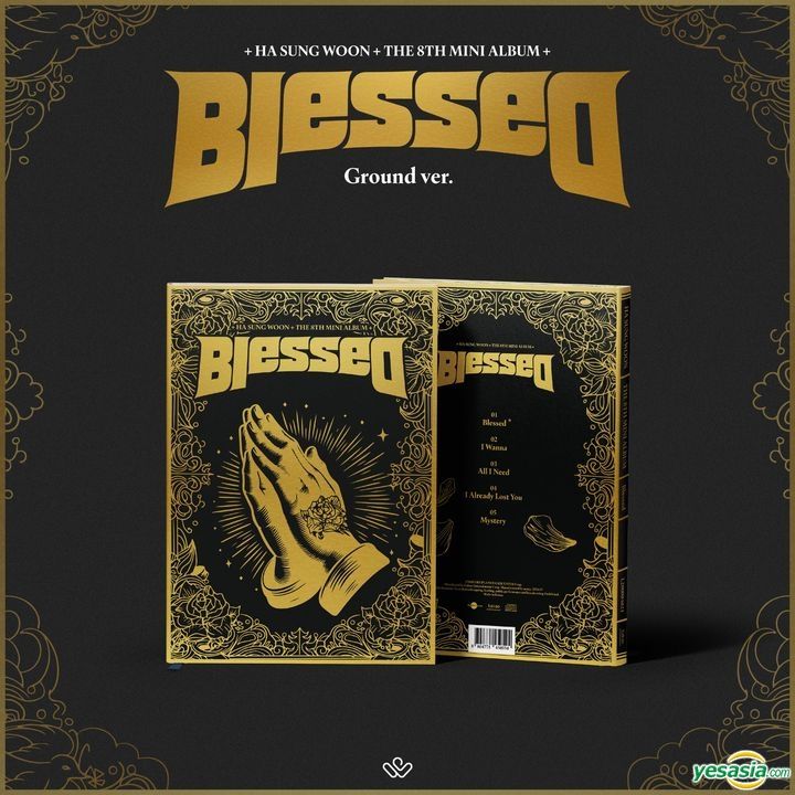 YESASIA Ha Sung Woon Mini Album Vol 8 Blessed Photo Book Version