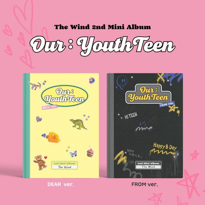 Yesasia The Wind Mini Album Vol Our Youthteen Set Version Cd