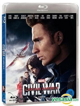 YESASIA Captain America Civil War 2D Blu Ray Korea Version Blu