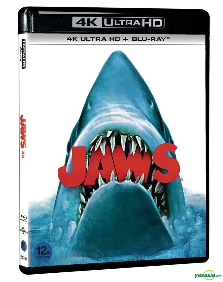 Yesasia Jaws K Ultra Hd Blu Ray Th Anniversary Korea Version