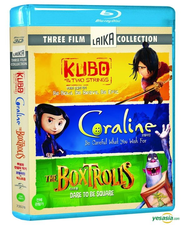 Yesasia Kubo And The Two Strings The Boxtrolls Paranorman