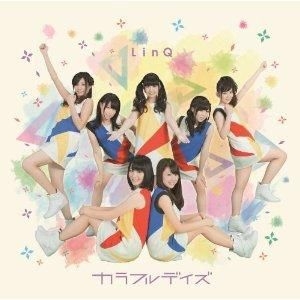 YESASIA Colorful Days Type A SINGLE DVD 初回限定版 日本版 鐳射唱片 LinQ