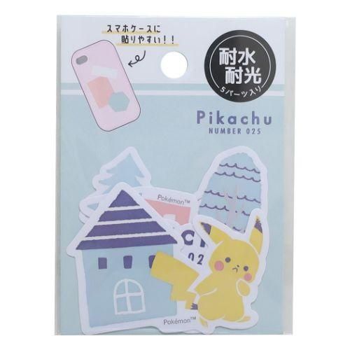 YESASIA Pokemon Mini Deco Sticker HOUSE Kamio Japan Lifestyle