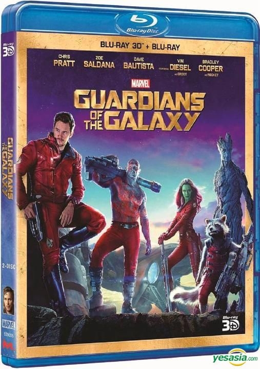 Yesasia Guardians Of The Galaxy Blu Ray D D Hong Kong