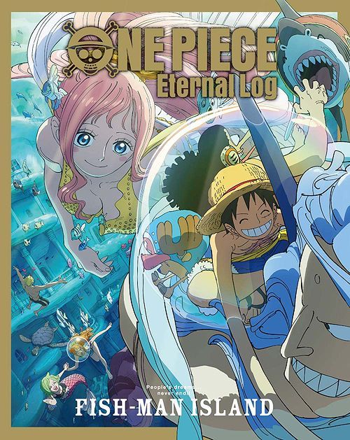 YESASIA ONE PIECE Eternal Log FISH MAN ISLAND Blu ray 日本版 Blu