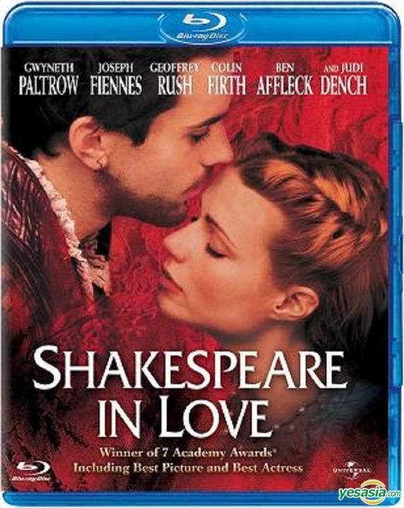 YESASIA Shakespeare In Love 1998 Blu Ray Hong Kong Version Blu