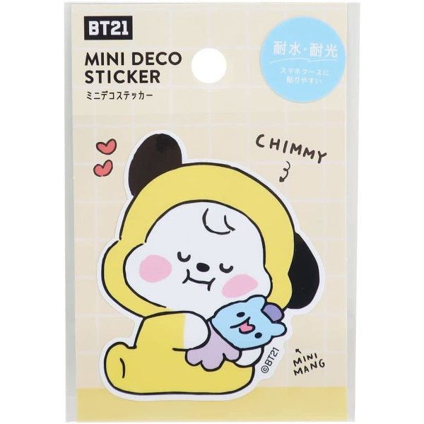 Yesasia Bt Mini Deco Sticker Chimmy Kamio Japan Lifestyle