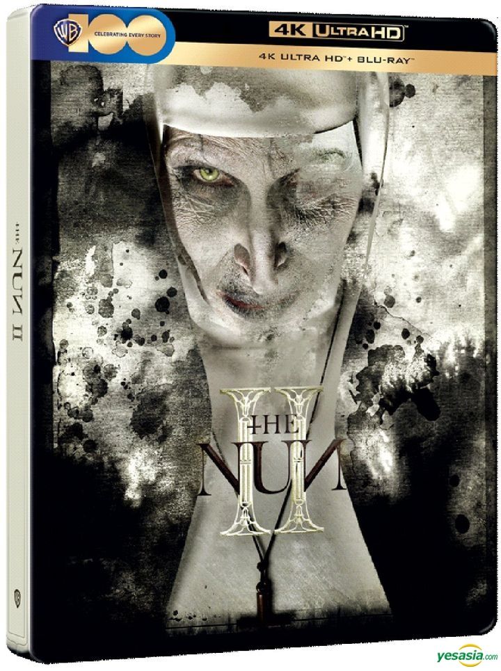 YESASIA The Nun 2 2023 4K Ultra HD Blu Ray Steelbook Hong