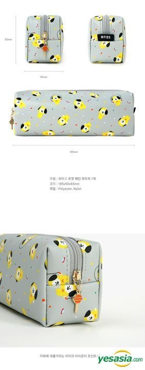 Yesasia Bt X Monopoly C Pocket Pattern Pouch Chimmy Photo Poster