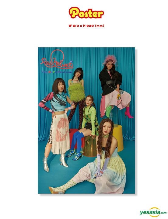 YESASIA Red Velvet Mini Album The ReVe Festival Day 1 Guide Book