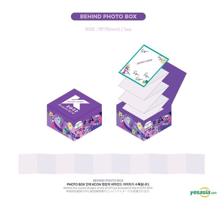 Yesasia Kcon Premiere Official Md Behind Photo Box Ini Groups