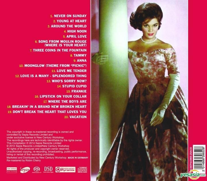 YESASIA Connie Francis Sings Never On Sunday And Other Hits SACD