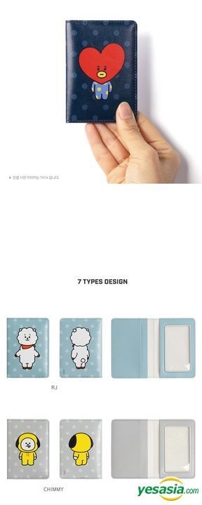 YESASIA BT21 X Monopoly Dotted Card Case Koya PHOTO POSTER GIFTS