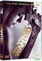 Wanted (2008) (DVD) (2-Disc Special Edition) (Hong Kong Version)