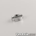 BTS: J-Hope Style - Basic Simple Ring (Silver, No.15-16(7))