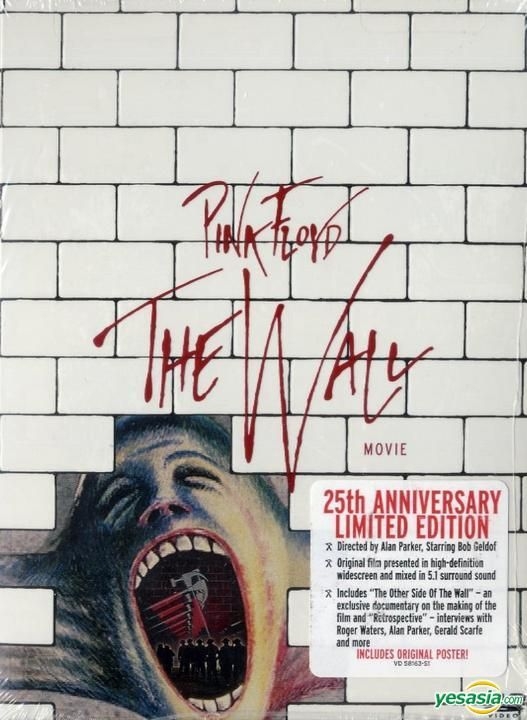 YESASIA: Pink Floyd - The Wall (DVD) (US Version) DVD - Alan Parker, Julian  Kostov, Sony Music Distribution - Western / World Movies & Videos - Free  Shipping - North America Site