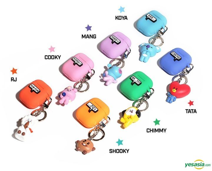 YESASIA: BT21 - AirPods Case (Type B) (TATA) PHOTO/POSTER,GIFTS