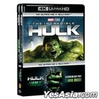 The Incredible Hulk + The Hulk Double Pack (4K Ultra HD + Blu-ray) (4-Disc) (Limited Edition) (Korea Version)