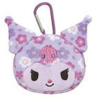 Sanrio Characters Japanese Style Series Plush Make Up Pouch (Kuromi )