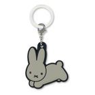 Dick Bruna ミッフィー ラバーマーカーチャーム うさぎ  （グレー）  