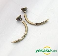 Sterling Silver Nail Hoop Earrings | Sterling silver | Accessorize UK