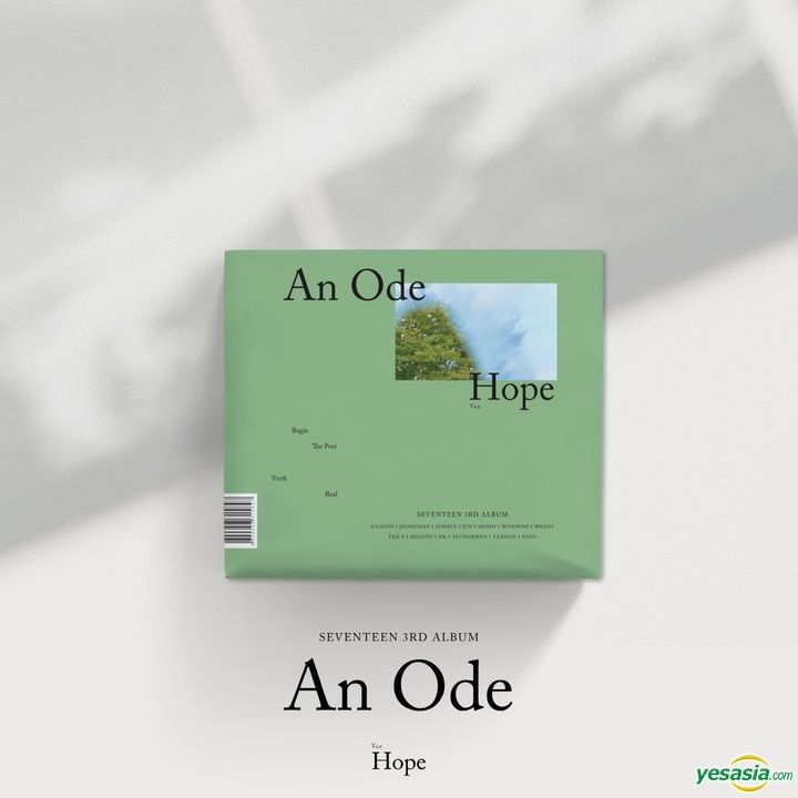 YESASIA: Seventeen Vol. 3 - An Ode (Hope Version) + Random Poster