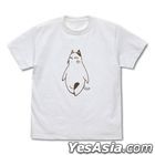 Urusei Yatsura : Walking Kotatsu Neko T-Shirt (WHITE) (Size:XL)