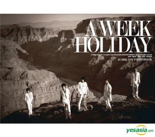 YESASIA : 東方神起寫真集: A Week Holiday - It's Stylish (限量版