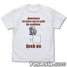 Nihon Falcom : Half Character Shift T-Shirt (WHITE) (Size:XL)