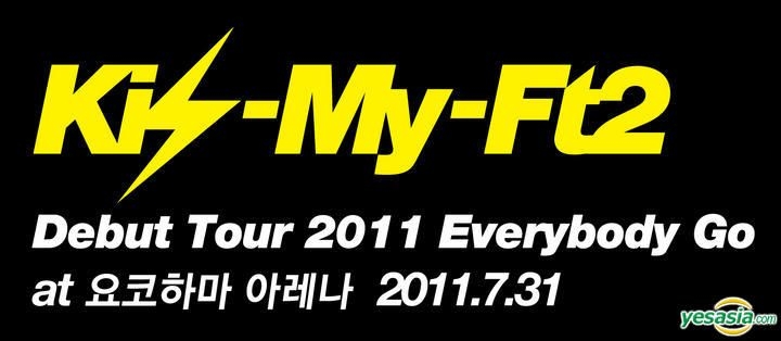 YESASIA: Kis-My-Ft2 - Debut Tour 2011 Everybody Go at Yokohama