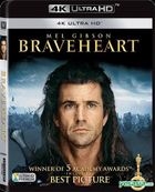 Braveheart (1995) (4K Ultra HD Blu-ray) (Single Disc Edition) (Hong Kong Version)