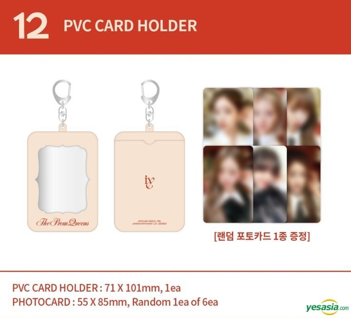 YESASIA: IVE THE FIRST FAN CONCERT The Prom Queens - PVC Card