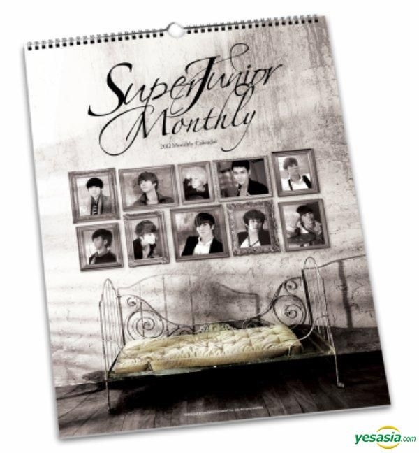 YESASIA: Super Junior - 2012 Wall Calendar GROUPS,MALE STARS,PHOTO
