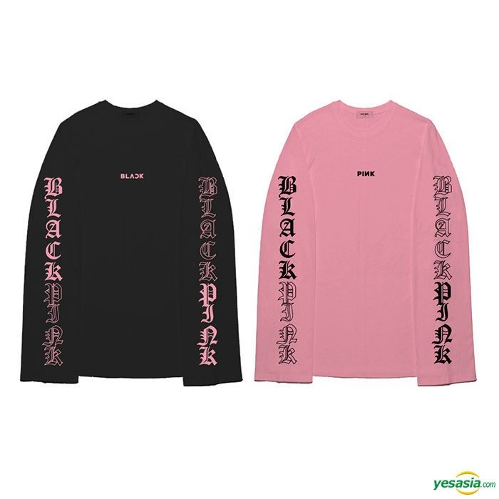 BLACKPINK リサ着用★ITZAVIBE★script graphic long sleeve YESASIA: Image Gallery - BLACKPINK SQUARE Long Sleeve T