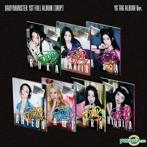 YESASIA: BABYMONSTER Vol. 1 - DRIP (YG TAG ALBUM Version) (Asa