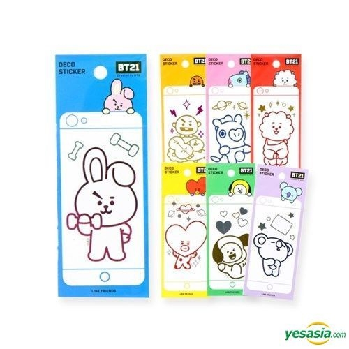 Yesasia Bt Mobile Deco Sticker Shooky Groups Gifts Male Stars