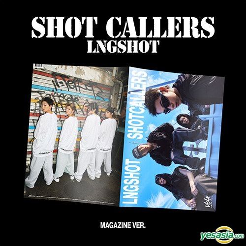 YESASIA : LNGSHOT EP Album Vol. 1 - SHOT CALLERS (Magazine Version