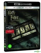 Harry Potter and the Prisoner of Azkaban (4K Ultra HD + 2D Blu-ray) (2-Disc) (Limited Edition) (Korea Version)
