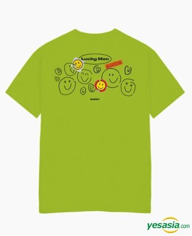 Yesasia Bobby Lucky Man X Sopooom T Shirt Type 1 Design 4 a Neon Medium Male Stars Celebrity Gifts Photo Poster Groups Gifts Bobby Ikon Yg Entertainment Korean Collectibles Free Shipping