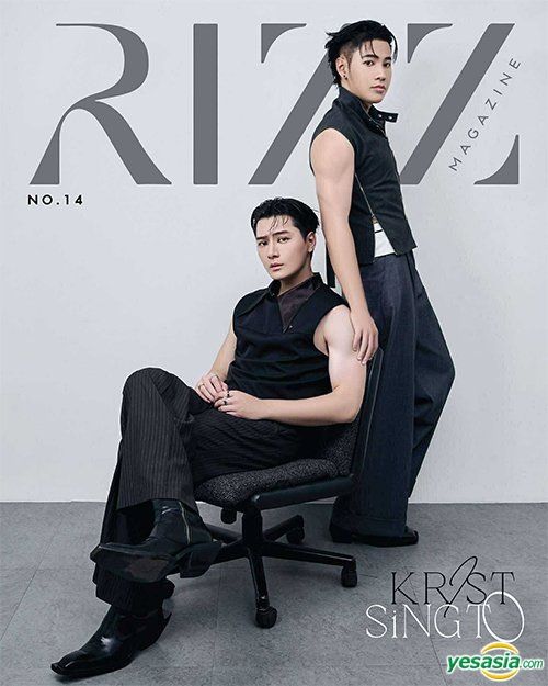 P 03 Rizz YESASIA : Rizz Magazine : No. 14 (Cover : Krist & Singto) 海报/写真集 - 巴拉奇亚 ...