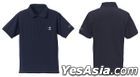 Mobile Suit Gundam : E.F.S.F. Embroidery Polo-Shirt (NAVY) (Size:L)