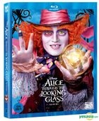 Alice Through the Looking Glass (3D Blu-ray) (Korea Version)