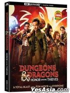 Dungeons & Dragons: Honor Among Thieves (2023) (4K Ultra HD Blu-ray + Digital Code) (US Version)