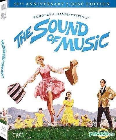 Yesasia The Sound Of Music 1965 Blu Ray 50th Anniversary 2 Disc Edition Hong Kong Version Blu Ray Julie Andrews Charmian Carr th Century Fox Western World Movies Videos Free Shipping