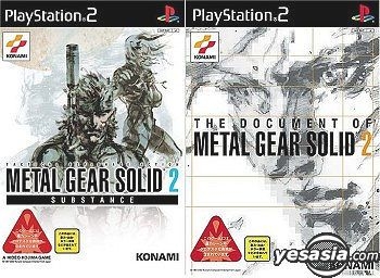 Metal Gear Solid 2 Konami Palace Selection Japan PlayStation 2 with  slipcase