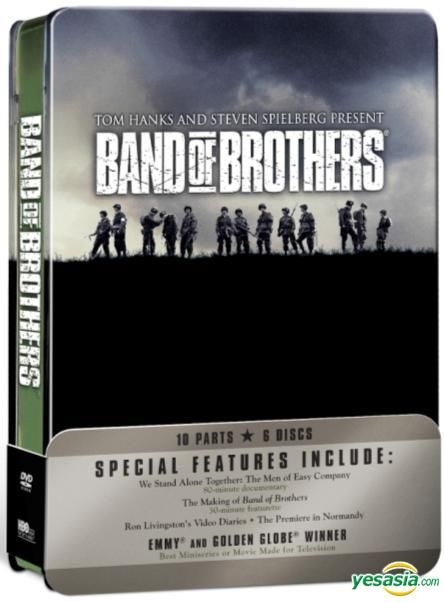 Band Of Brothers 6 Disc DVD Set~ Tin Case~ Hanks & Spielberg
