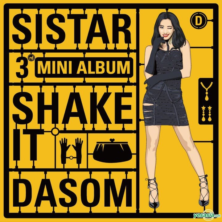 YESASIA: Sistar Mini Album Vol. 3 - Shake It (Da Som) Music