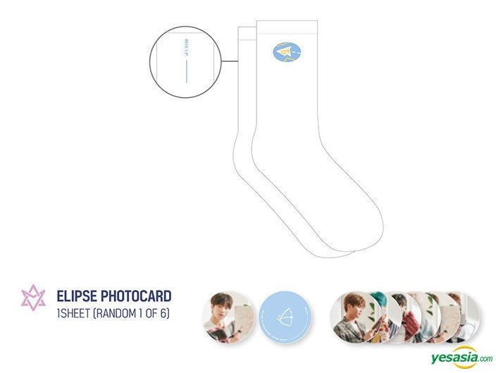 YESASIA: Astro Rise Up Exhibition Official Goods - Socks 写真集
